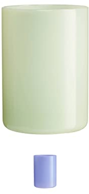 Design Letters Lieblingsgläser | Gläser Milchig Bunt 350ml | Wassergläser Perfekt as für Zuhause, Party & Restaurant | Borosilikatglas | Saftgläse Tumble Spülmaschinenfest & mikrowellenfest