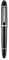 Jinhao X159 Füllfederhalter mit extra feiner Feder, schwarzes Acryl, große Größe