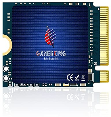 GAMERKING 1TB M.2 2230 SSD NVMe PCIe Gen 4.0X4 Internal Solid State Drive, Compatible with PS5,Steam Deck, Microsoft Surface, Ultrabook, Laptop, Desktop,GPD (M.2 2230 PCIe 4.0, 1TB)
