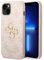 Guess GUHCP15M4GMGPI Coque pour iPhone 15 Plus 6,7 Rose Rigide 4G Logo Big Metal