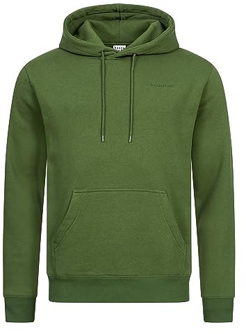 Basisstoff Kapuzenfreund Herren Pullover Grün Gr. L