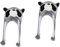 BESPORTBLE 2 Stück Plüschmütze Tier Warme Mütze Wolf Design Mütze Weihnachten Ohrenklappe Kapuze Wolf Mütze Waschbär Waschbär Plüschtier Klappe Tierohrmütze Outdoor Warme Mütze Critter