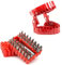 Denture Screwdriver Bit Organizer Holder with Magnetic Base,Drill Bit Holder with 32Pcs Bits and 1 Extension Socket
