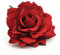 Wisafory 10 Stück Künstliche Blumenköpfe Rosen Blütenköpfe RosenKöpfe Kunst Blumen Rosen Köpfe Kunstblumen Rosen Seidenblumen Dekoration für Hochzeit Party DIY Basteln 11 cm Dunkelrot