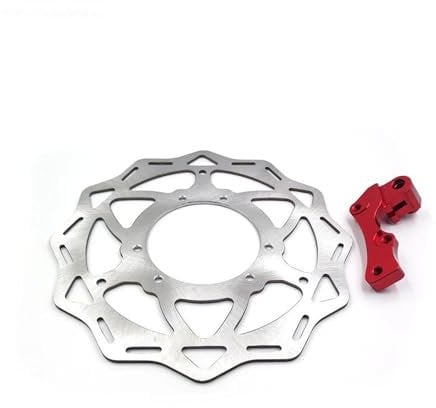 DZSLLOOI Disc Disk Rotor Motorcycle Retrofit Enlarged Front Brake Disc 270mm With Transfer Code Rear BRAKE DISK Rotors 240mm Set For CRF Brake Caliper(Front Transfer)