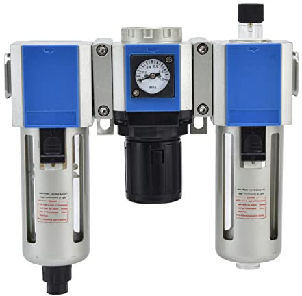 Filtro del Compressore D'aria, Essiccatore D'aria per CompressoreRegolatore di Pressione del Compressore D'aria, Filtro Separatore Acqua Olio Compressore D'aria Lubrificatore