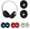 Suitable For Beats Studio Pro Headphones Silicone Dustproof Case Ear Cups Over-Ear Protective Cover (Black)