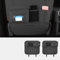 Bqieai 2PCS Auto PU Leder Sitz Rückenlehnen Anti Kick Pad, für Polo Golf T-Cross T-ROC Taigo GTI GTD Vordersitz Wasserdicht Antifouling Schützen Innere Zubehö,A-2PCS