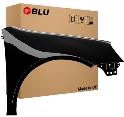 BLU Kotflügel Passend für Volkswagen Golf 5 V Schrägheck L041 LO41 Rechts Schwarz | 2003-2009 | Vorderseite Vorne | Lackiert | Einbaufertig