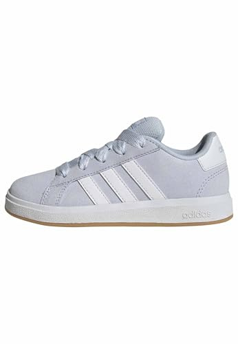 Adidas Unisex Kinder Grand Court 00s Shoes Kids, Crystal Sky/FTWR White/Gum 3, 33 EU