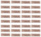HSTWODE 120 Stück Namensschilder zum Einnähen Handmade Stoffetiketten Textiletiketten Stoff Labels Tags Kleideretiketten Etiketten Nähen DIY Dekor -5 * 1.5cm (Braun)