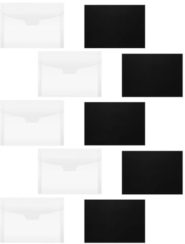 TEHAUX Magnetische Stanztaschen mit Transparenter Aufbewahrungstasche Weichmagnetische Gummimaterialien für Scrapbooking und Stempel Organizer Übersichtliche Vorlagenaufbewahrung