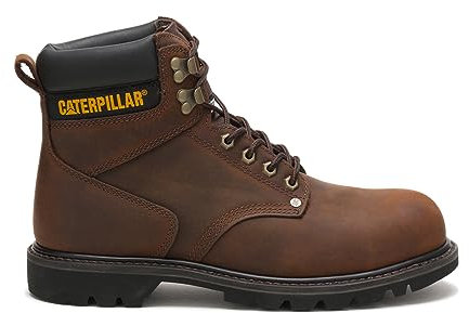 Stivale da lavoro in acciaio a seconda mano maschile Shift, marrone scuro, 8,5 W US