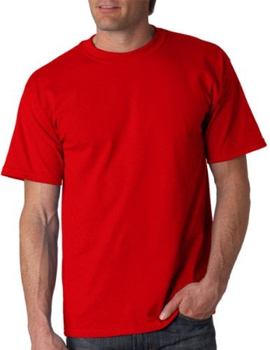 Gildan Mens Heavy Cotton Short Sleeve T-Shirt (2XL) (Red)