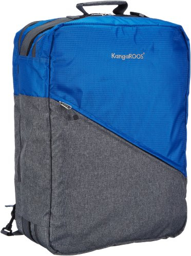 KangaROOS Healy Travel Bag B4027 Unisex-Erwachsene Schultertaschen 35x50x20 cm (B x H x T), Blau (Copen 442)