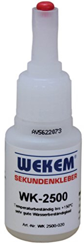 WEKEM Sekundenkleber hochviskos/dickflüssig teilflex. 20 g