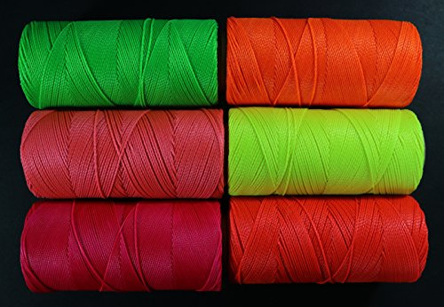 FILO CERATO LINHASITA BRASILIANO COLORE FLUOR 6 BOBINES