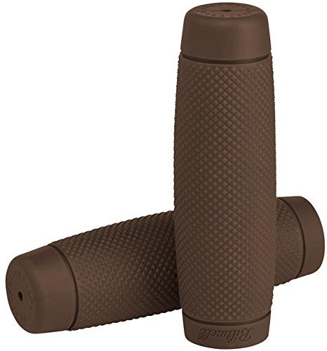 Biltwell Recoil Griffe für 7/8 (22mm) Lenker in Braun Gummi
