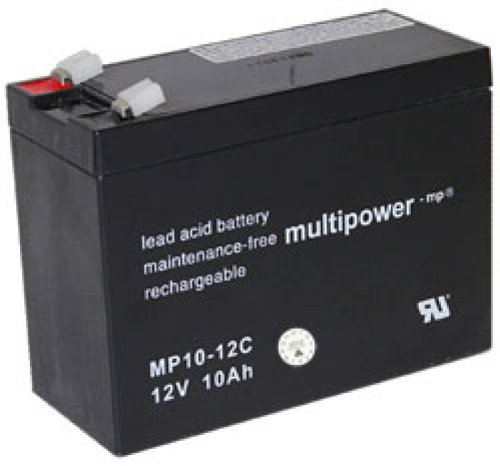 Multipower MP10-12C Akku Blei PB 12Volt 10Ah