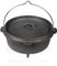 Barbecook Junko cocotte, marmitte en fonte, accessoire pour le barbecue bois, 9L
