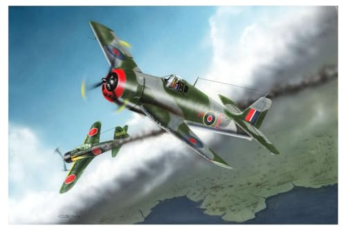 Hobbyboss 1:48 Scale British Fleet Air Arm Hellcat Mk 1 Model Kit (Grey)