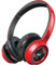 Monster Ntunes Cuffie On-Ear con Control Talk, Nero/Rosso