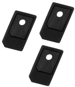 3x Micro SIM-Karten Adapter Mini kompatibel mit iPad iPhone