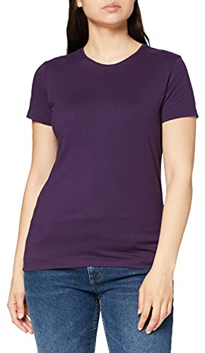 Stedman Apparel Classic-T/ST2600 Damen-T-Shirt, Normale Passform, kurzärmelig Gr. Size 18 (Manufacturer Size:XX-Large), Lila (Deep Berry)