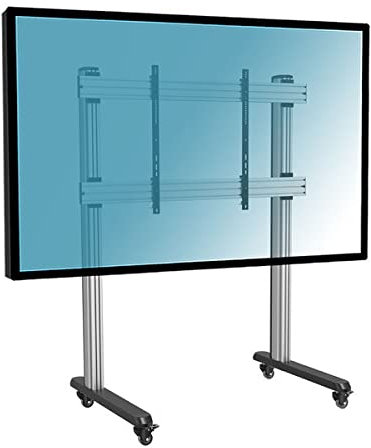 KIMEX 031-2100K2 Supporto da Pavimento con ruote per TV LCD/LED 70-120