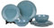 Flamefield Amalfi Geschirr-Set 12 TLG. Vintag Blue