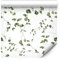 murando Papier Peint Adhesif 10m Décoration Murale Feuille Autocollante Stickers XXL pour Meubles Revetement Mural Tableaux Muraux Tapisserie Trompe l'oeil Nature Lierre blanc vert b-B-0562-j-a