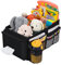 Car Organiser- Car Seat Organiser for Front Seat Back Seat Between Seats, Car Storage Organiser for Kids with Multi- Pockets, Car Organisers and Storage, Adjustable Dividers(Black)