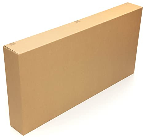 KK Verpackungen® Fahrradkarton, 2-wellig | 1 Stück, 1600 x 200 x 800 mm, Versandkarton für Fahrrad nach Fefco 0203 | Karton für den sicheren Transport von Fahrrädern