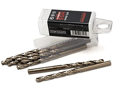 Ferrcan- Forets pour métal HSS DIN338 M35 cobalt de 3-7mm (pack de 10 unités) (5.5mm)
