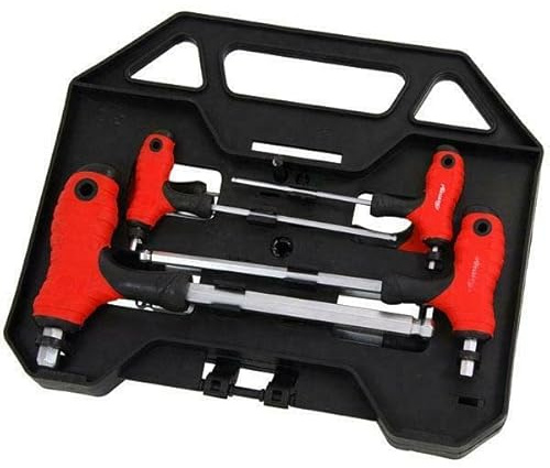 Neilsen, T-Handle Ball Ended Allen Key Hex Set 8pcs, Sizes 2-10mm CT4901
