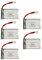 5 Pièces 3.7V 1000mAh Li Batterie 952540 pour Syma X5 X5C X5SC X5SW TK M68 CX 30 K60 905 V931 RC Quadcopter Drone