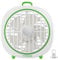 VIVOSUN AeroWave D4, 4” Grow Tent Clip Fan with Detachable Hook, 3-Speed Strong & Quiet Airflow, Adjustable Airflow Angle for Hydroponics, Circulation & Cooling, White, 1-Pack