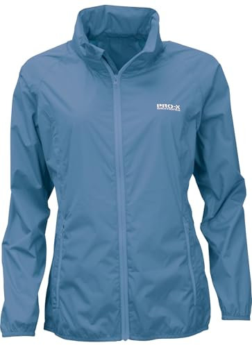 PRO-X elements Bike Funktionsjacke LADY PACK able CORONET BLUE - 42