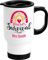 Personalised Travel Mug - Teacher Survival Fuel - Stainless Steel 14oz - Tea Coffee Cup - Thermal-Lined - Thank you - Teacher Gifts - for Women - Gifts for Teacher from Students - Collage - School