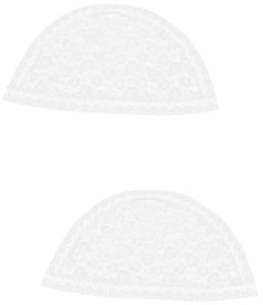 WRITWAA 2stücke Eleganter Brautschleier Aus Spitze Kurzer Hochzeitsveil Für Braut Hautfreundlich Und Langlebig Für Großen Tag Verleiht Einen Frischen Und Beeindruckenden Look