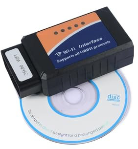 Yalgdlen elm327 elm 327 WiFi OBD2 Adapter 25k80 iOS Scanner Reader