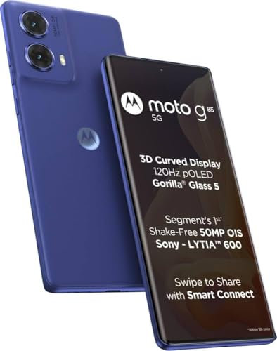 motorola Moto G85 256GB 12GB RAM - Cobalt Blue