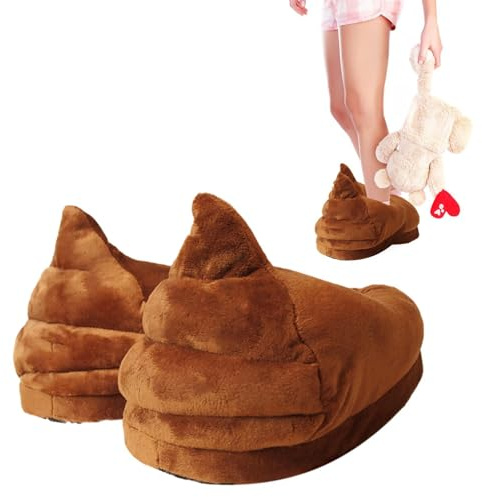 Zapatilla De Caca, Divertidas Zapatillas De Invierno, , Zapato De Dormitorio Interior Y Cálido, Zapatos De Casa Cómodos Y Esponjosos De Felpa para Hombres Y Mujeres