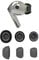Wiki VALLEY Ear Tips Set for Samsung Galaxy Buds,Earhooks Kit Silicone Eartips for Galaxy Buds SM-R170 Headphone (Galaxy buds3 pro Black)