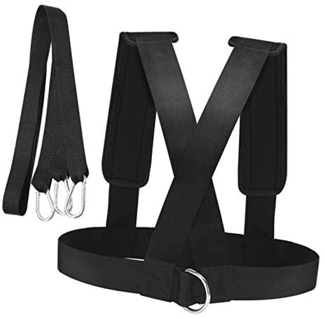 VICASKY Widerstandstrainingsbänder Für Krafttraining Laufstützgürtel Mit D-Ring Und Haken Zur Befestigung Gewichtstragender Reaktionsgurt Für Fitnessübungen Strapazierfähiges Material