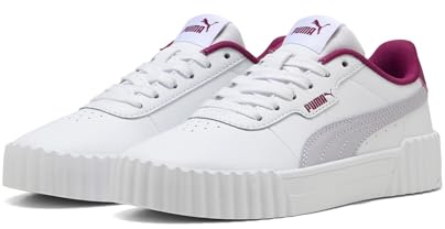 PUMA Mädchen Carina 3.0 Sneakers 38, White Lilac Crush Purple