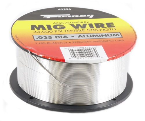 Forney 42296 Mig Wire, Aluminum Alloy ER4043.035-Diameter, 1-Pound Spool