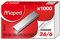 Maped 324605 Heftklammern 26/6, verzinkt, Kleinpackung