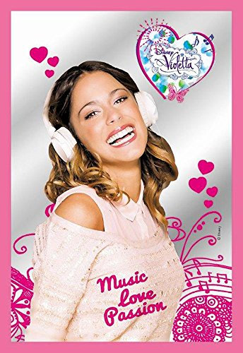 empireposter Violetta - Music - Bedruckter Spiegel mit Kunststoff Rahmen, Kult-Spiegel - Größe 20x30 cm