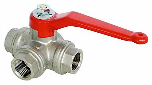 Dreiwege Kugelhahn R 3-4'' T-Bohrung